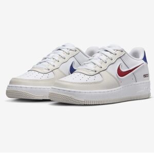Nike Air Force 1 LV8 GS Since 1972 sz Women 8.5, Men 7, Euro 40 Red White & Blue